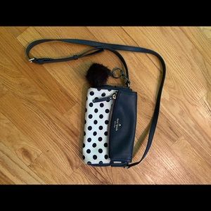 Polka dot Kate spade crossbody